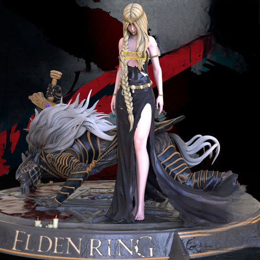 Queen Marika NSFW and Maliketh - Elden Ring - STL 3D Print Files