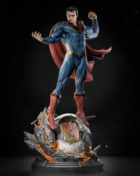 1619 Superman - DC Comics - STL 3D Print Files