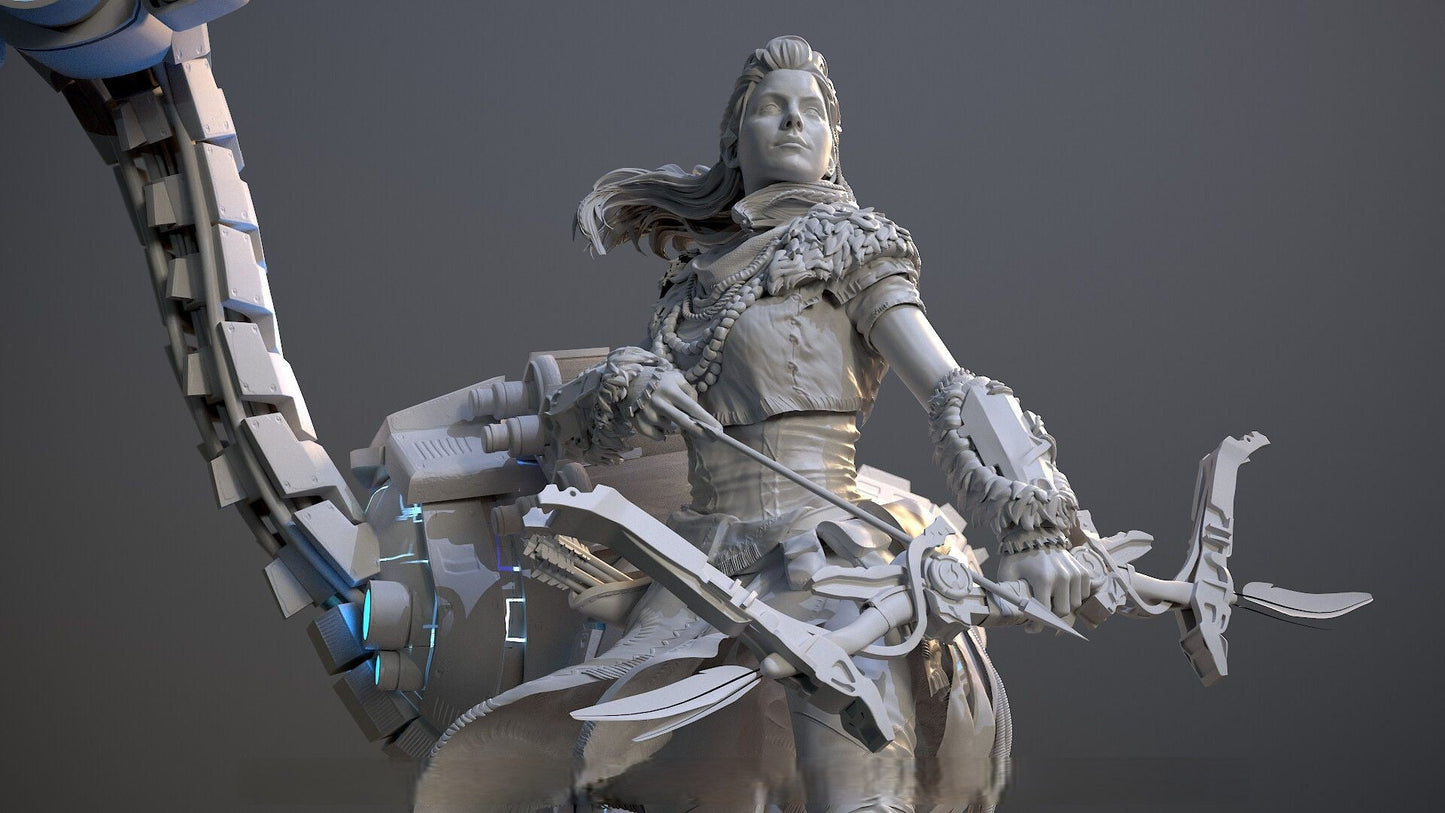 Aloy - Horizon Zero Dawn - STL 3D Print Files