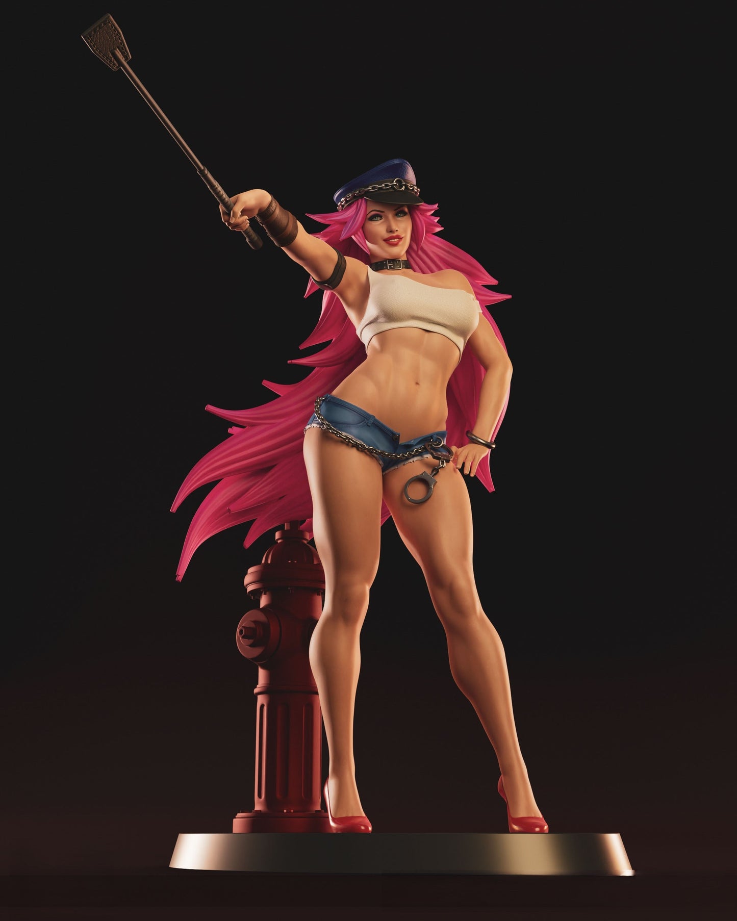 1433 Poison NSFW - Street Fighter - STL 3D Print Files