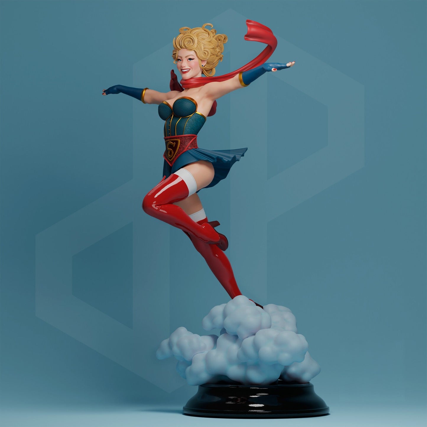 DC Bombshell Supergirl - Kara Starikov - STL 3D Print Files