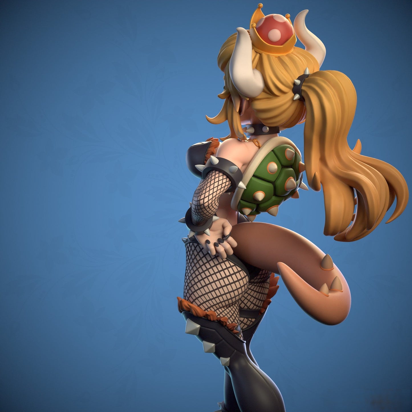 Bowsette NSFW - Super Mario - STL 3D Print Files