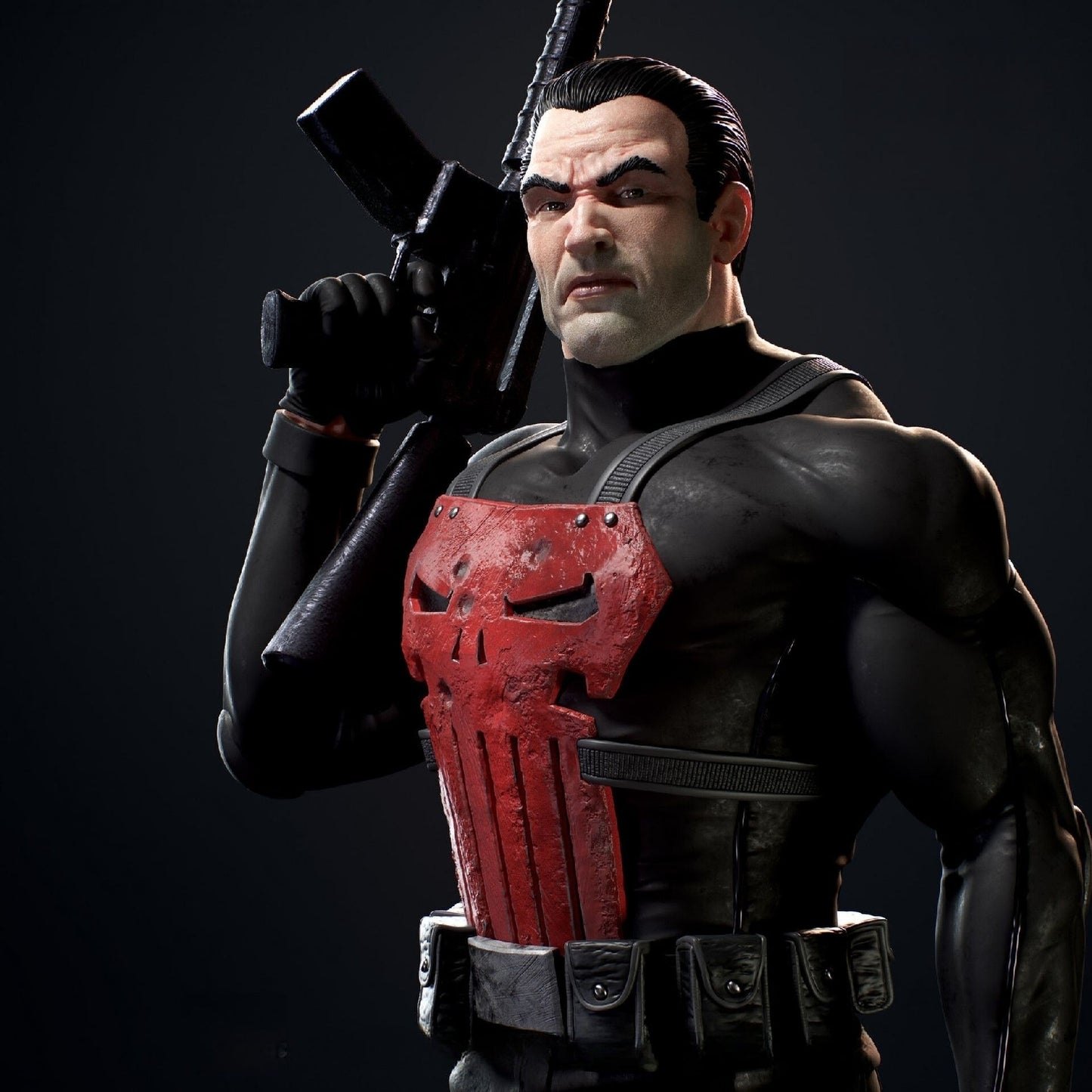 The Punisher - Marvel Comics - STL 3D Print Files