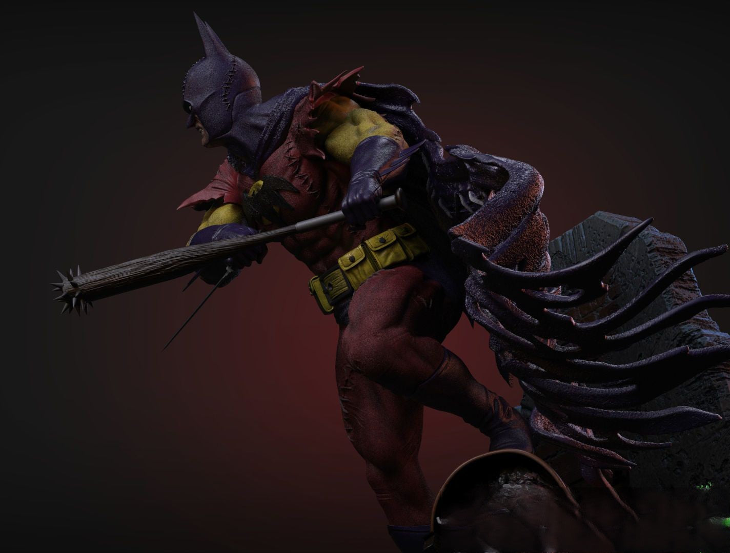 Batman Zur-En-Arrh - DC Comics - STL 3D Print Files