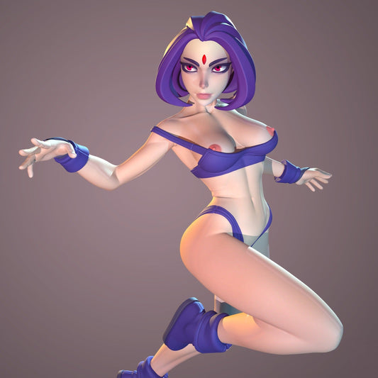 1506 Raven NSFW - DC Comics - STL 3D Print Files