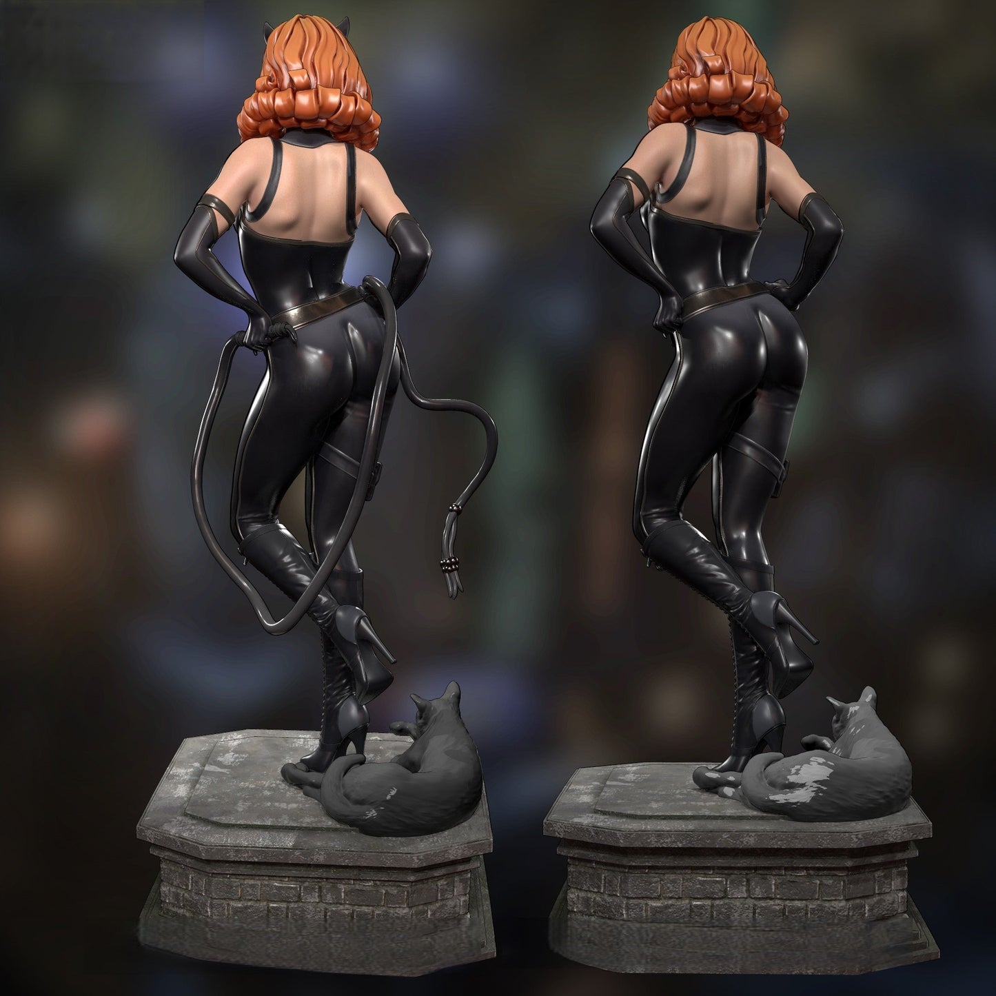 1606 Catwoman - DC Comics - STL 3D Print Files