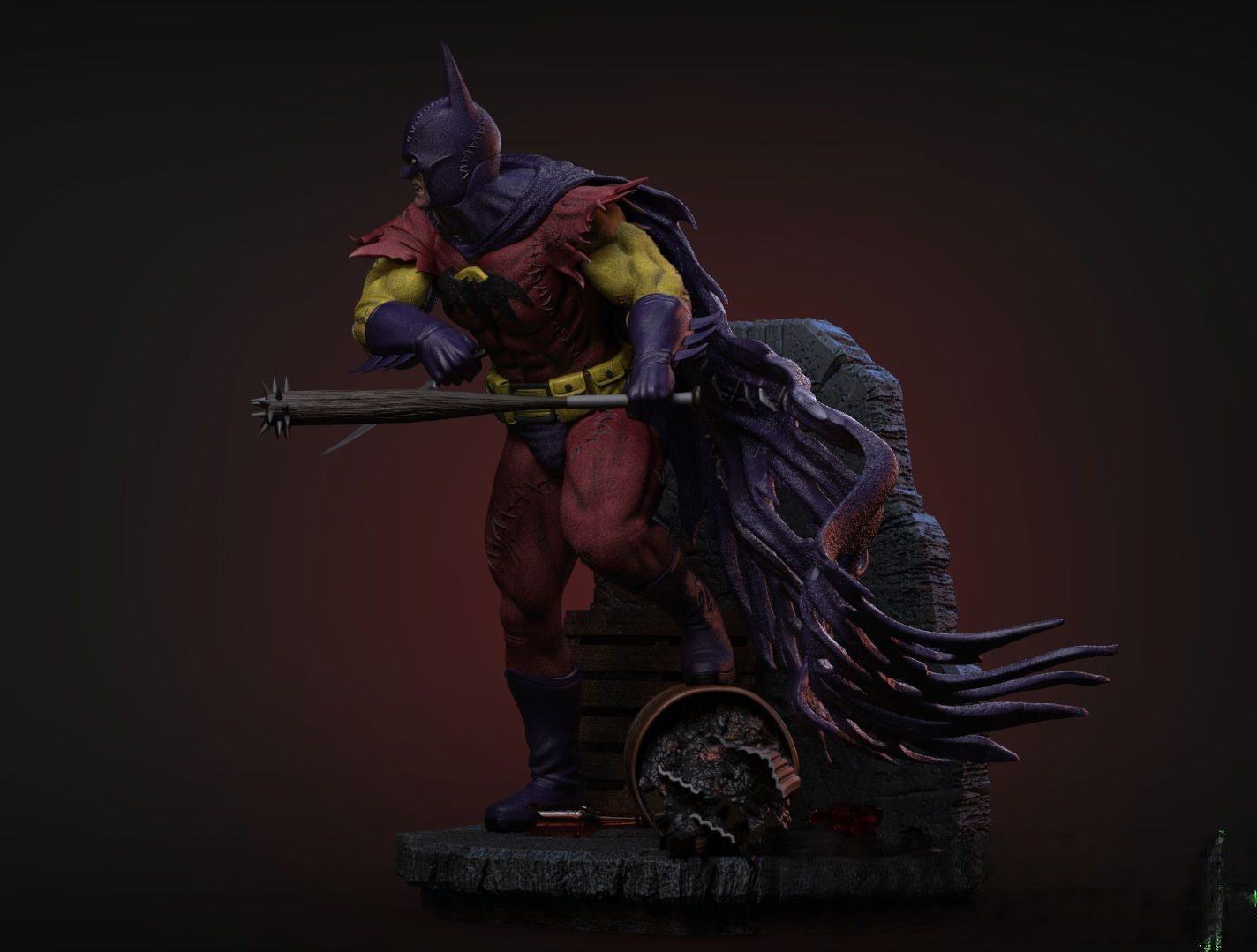 Batman Zur-En-Arrh - DC Comics - STL 3D Print Files