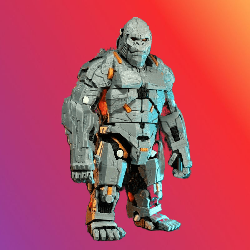 Mecha Kong - King Kong - STL 3D Print Files