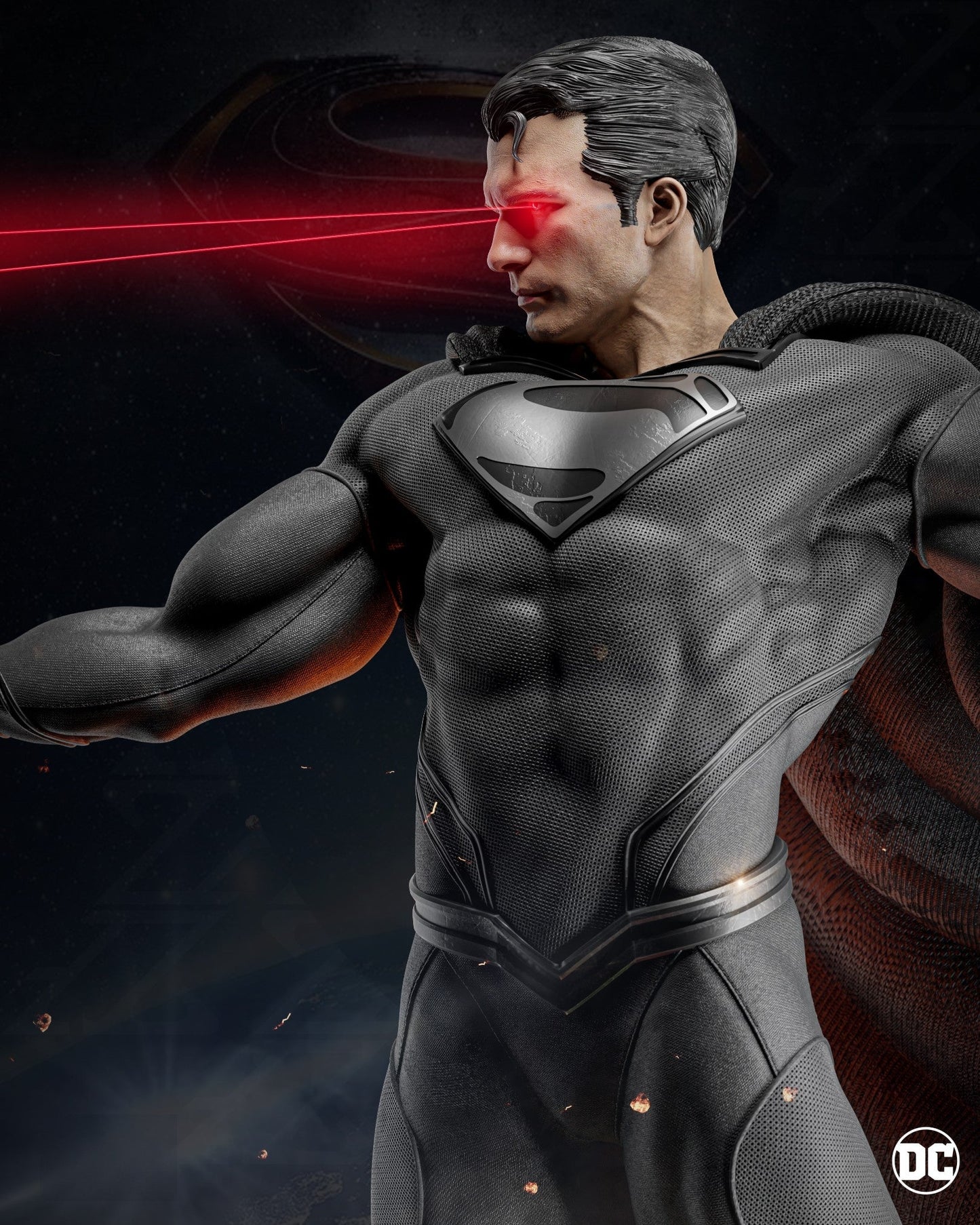 1619 Superman - DC Comics - STL 3D Print Files
