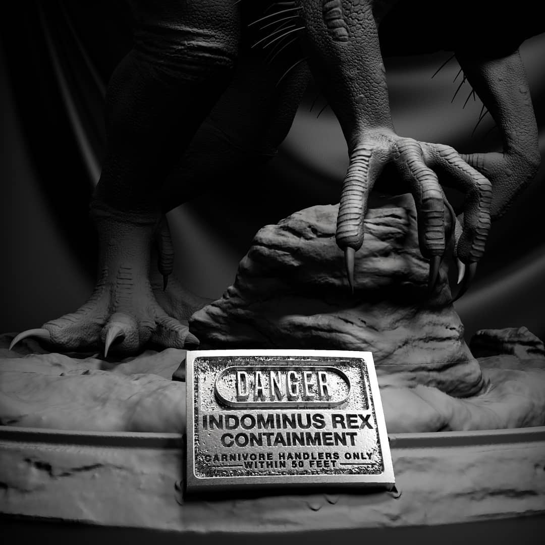 Indominus REX - Jurassic World - STL 3D Print Files