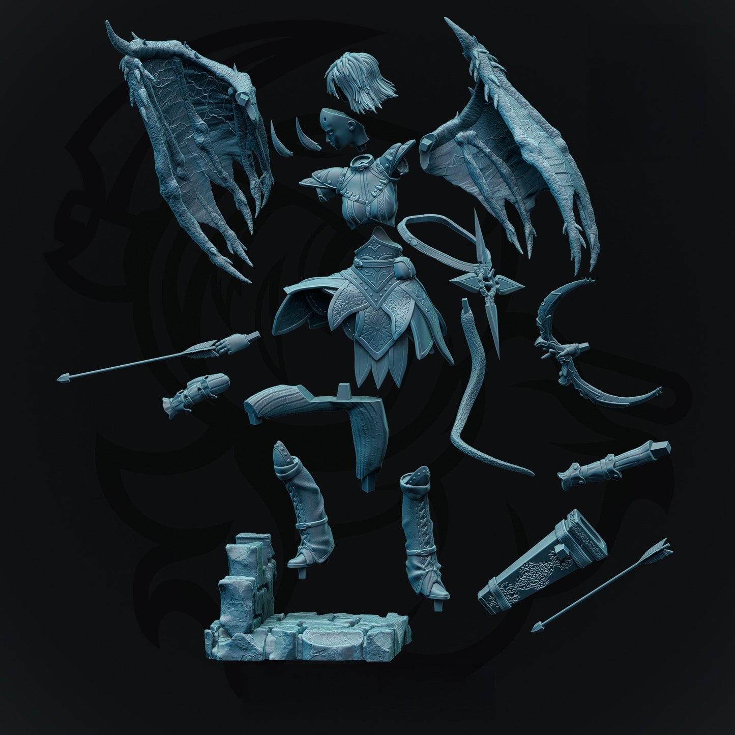 Arueshalae - Pathfinder Wrath of the Righteous - STL 3D Print Files