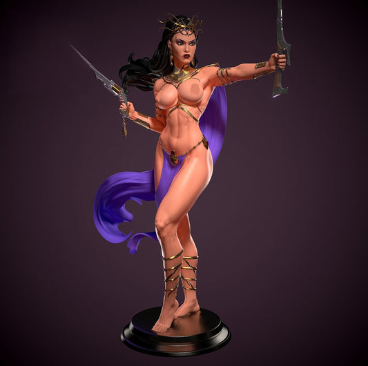 1332 Dejah Thoris NSFW - STL 3D Print Files