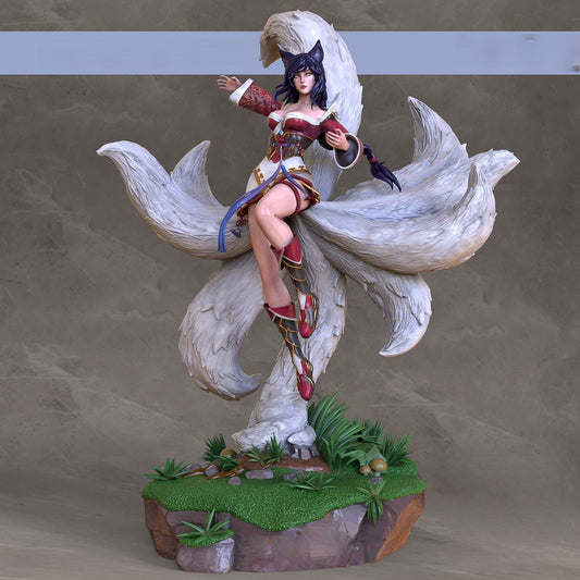 Ahri Nine tailed Fox NSFW - League of Legends - STL 3D Print Files