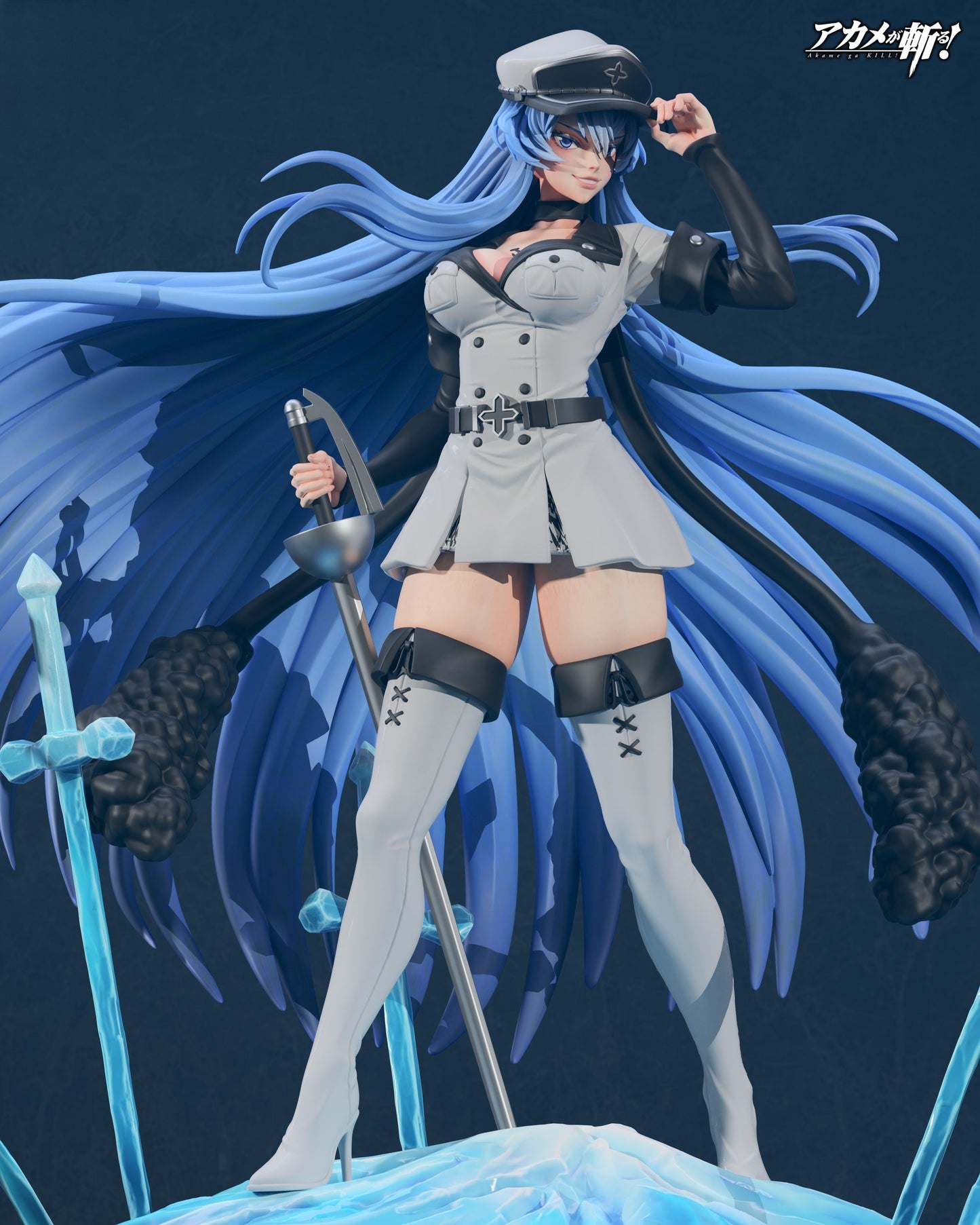 Esdeath - Akame Ga Kill! - STL 3D Print Files