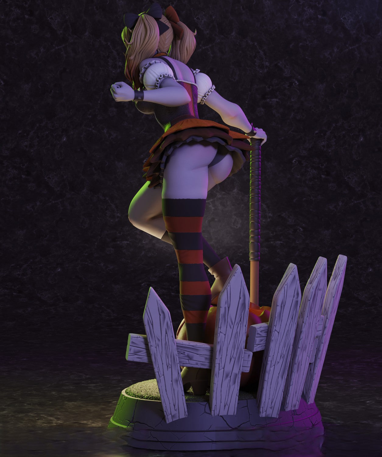 1570 Harley Quinn Halloween - DC Comics - STL 3D Print Files