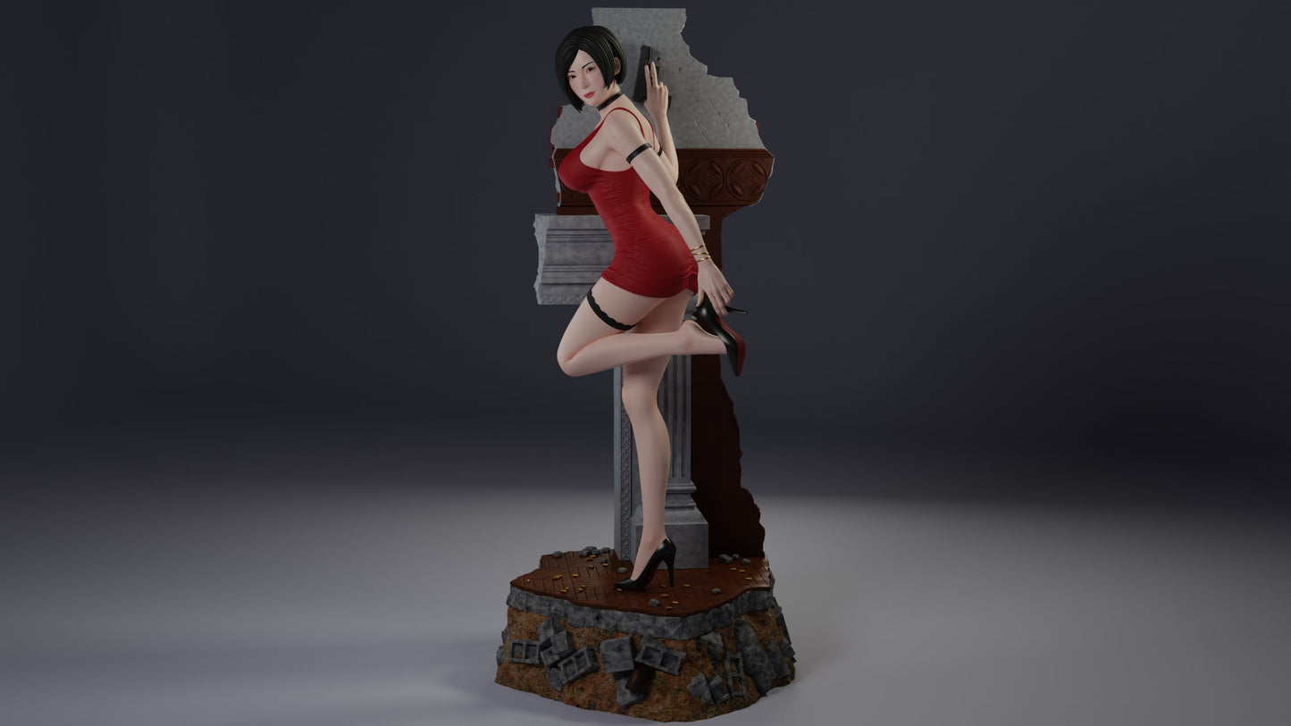 Ada Wong NSFW - Resident Evil - STL 3D Print Files