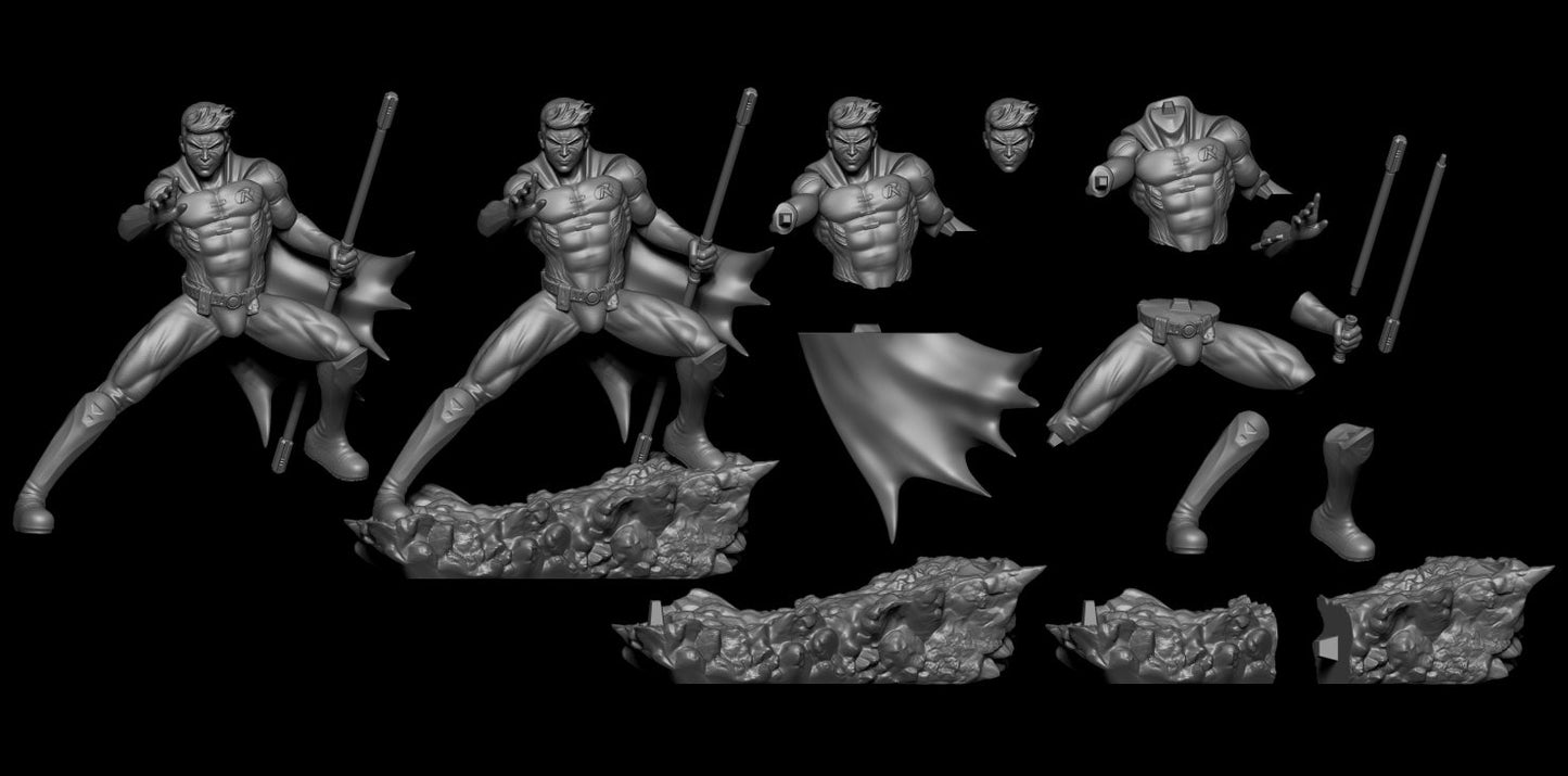 1391 Robin - Batman - STL 3D Print Files