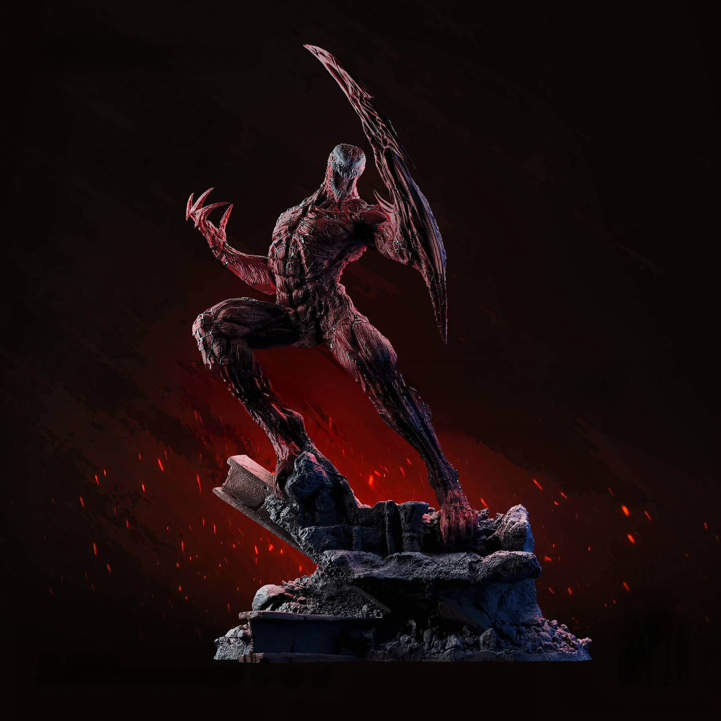 Carnage - Venom - STL 3D Print Files