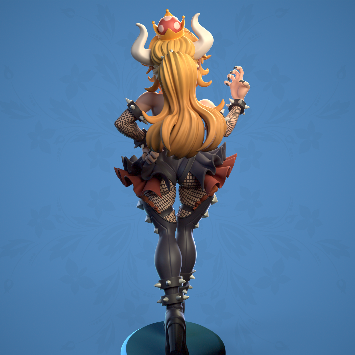 Bowsette NSFW - Super Mario - STL 3D Print Files