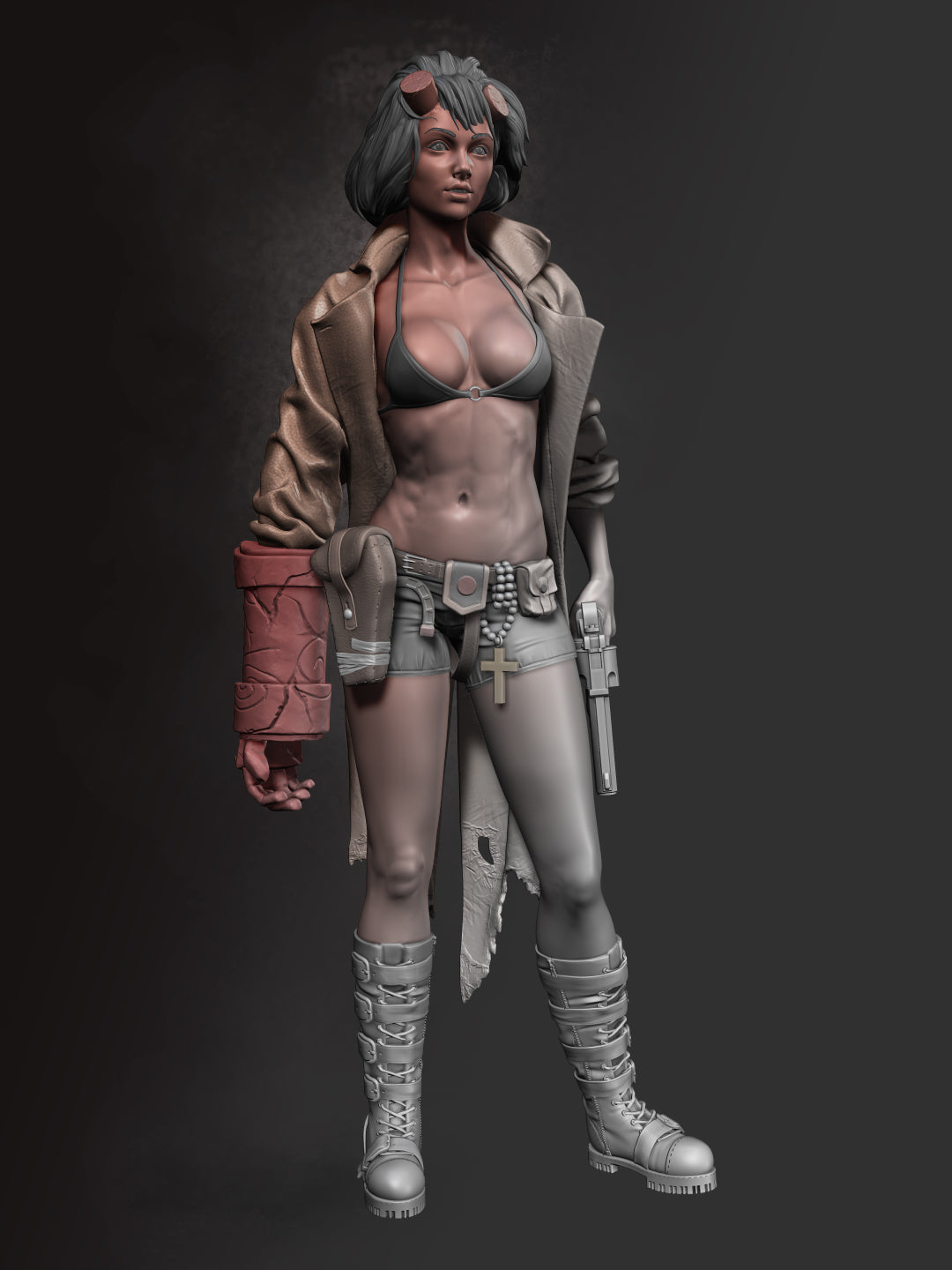 1428 HELLGIRL NSFW - STL 3D Print Files