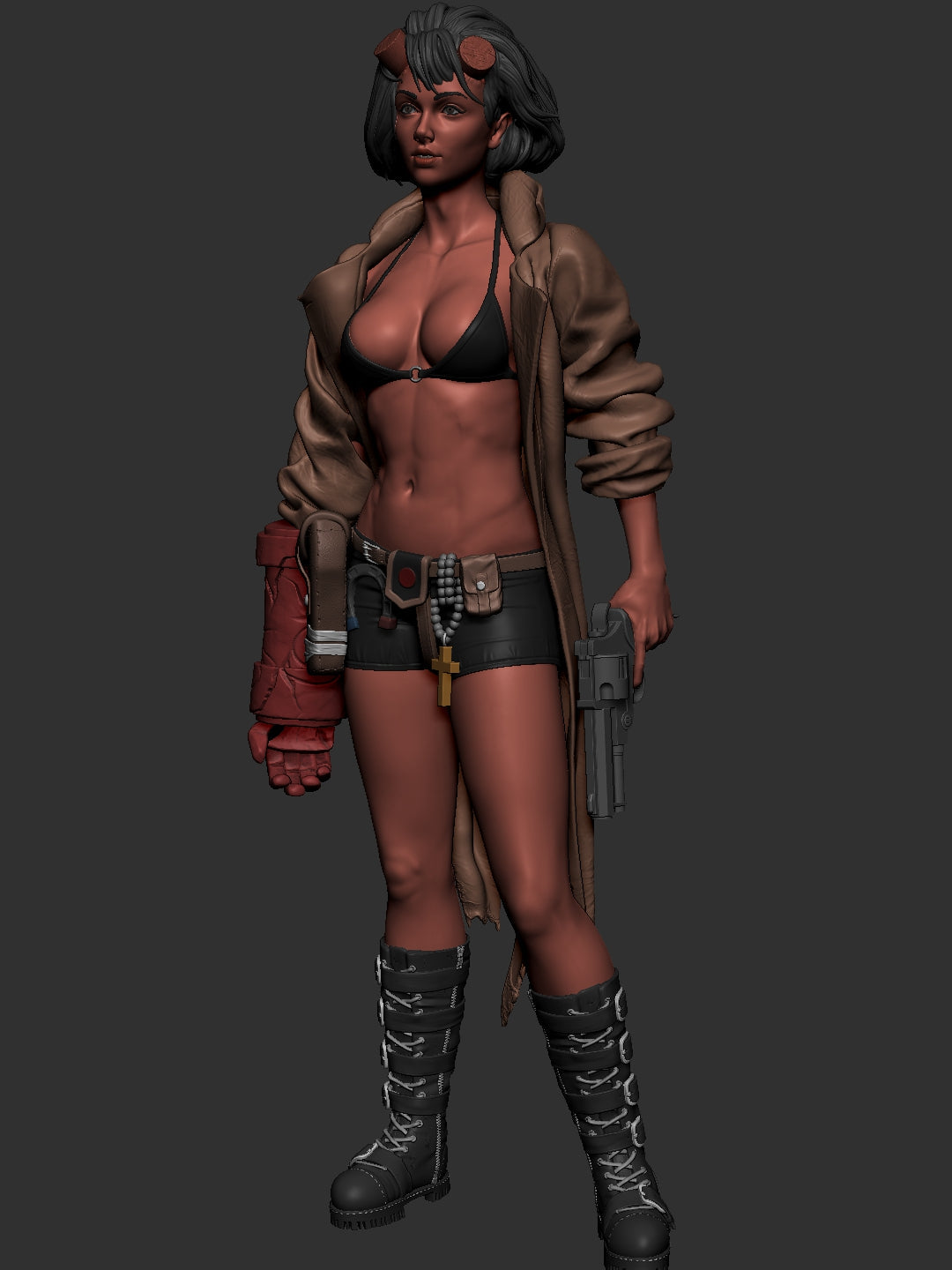 1428 HELLGIRL NSFW - STL 3D Print Files