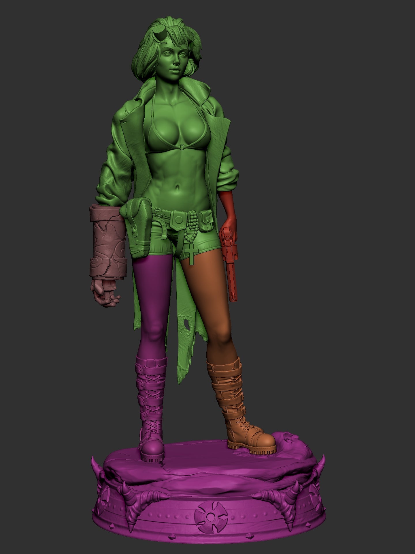 1428 HELLGIRL NSFW - STL 3D Print Files
