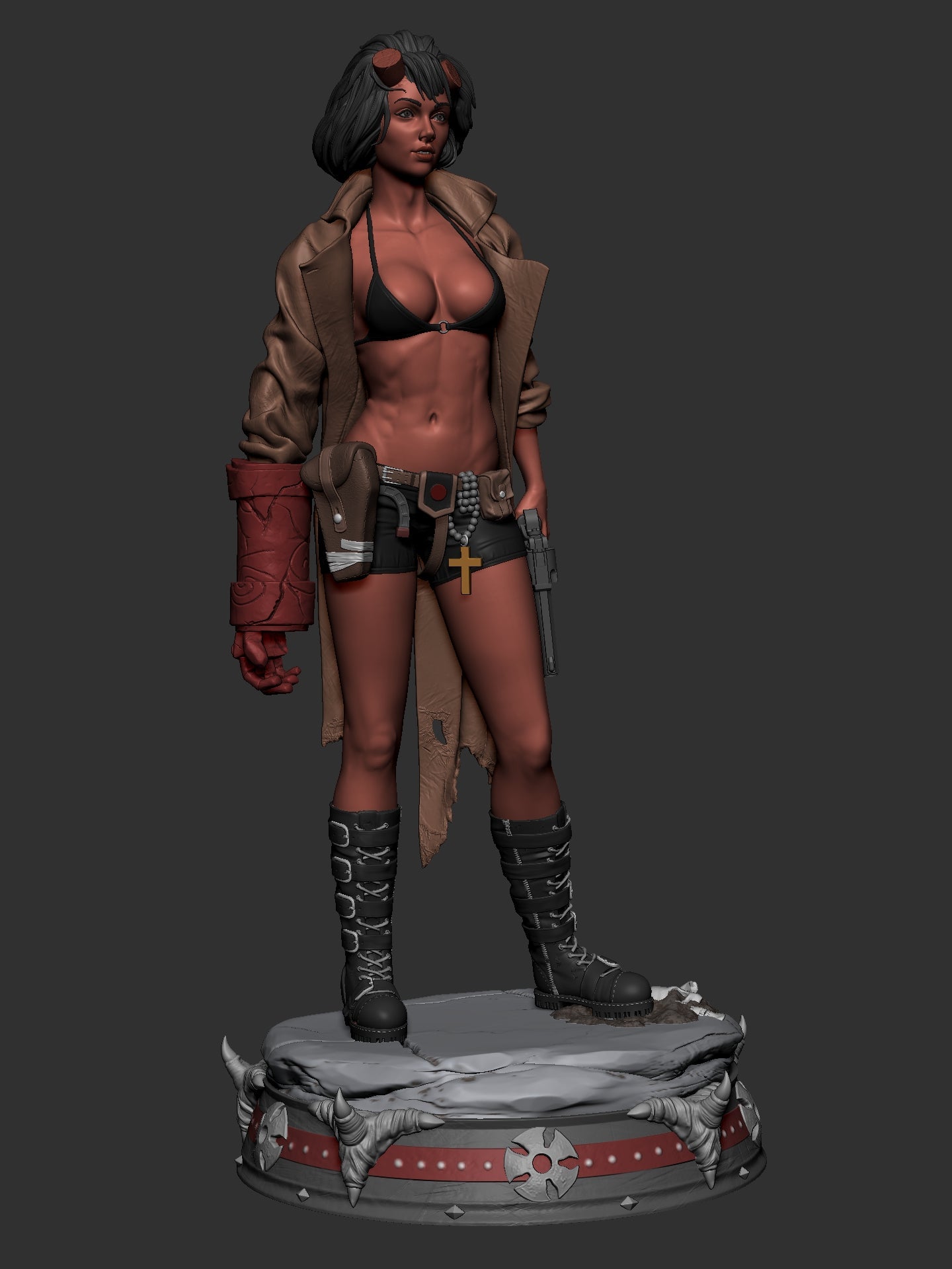 1428 HELLGIRL NSFW - STL 3D Print Files