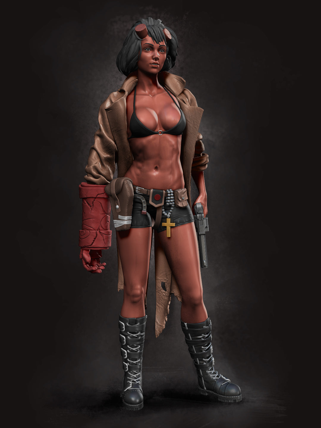 1428 HELLGIRL NSFW - STL 3D Print Files