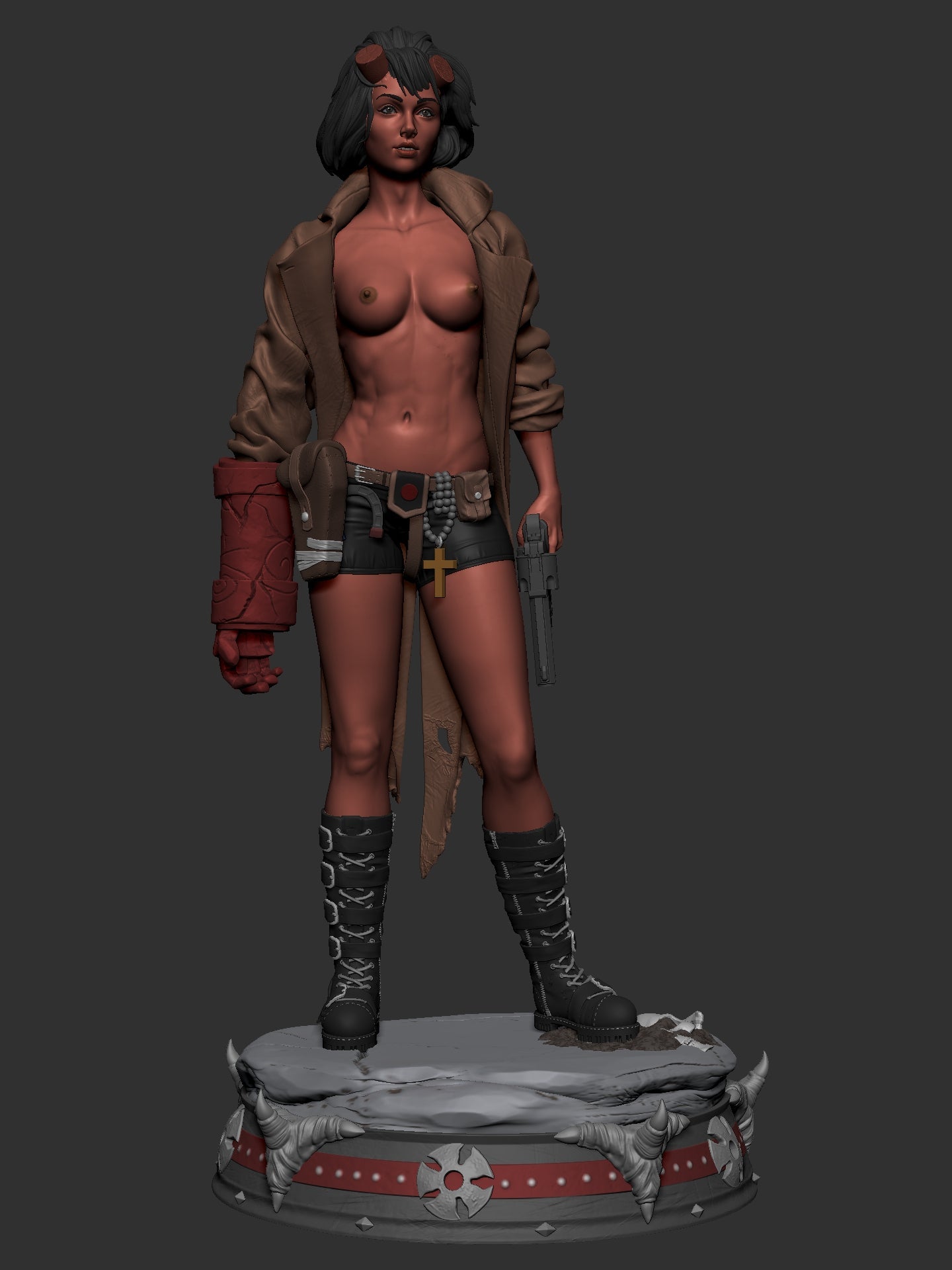 1428 HELLGIRL NSFW - STL 3D Print Files
