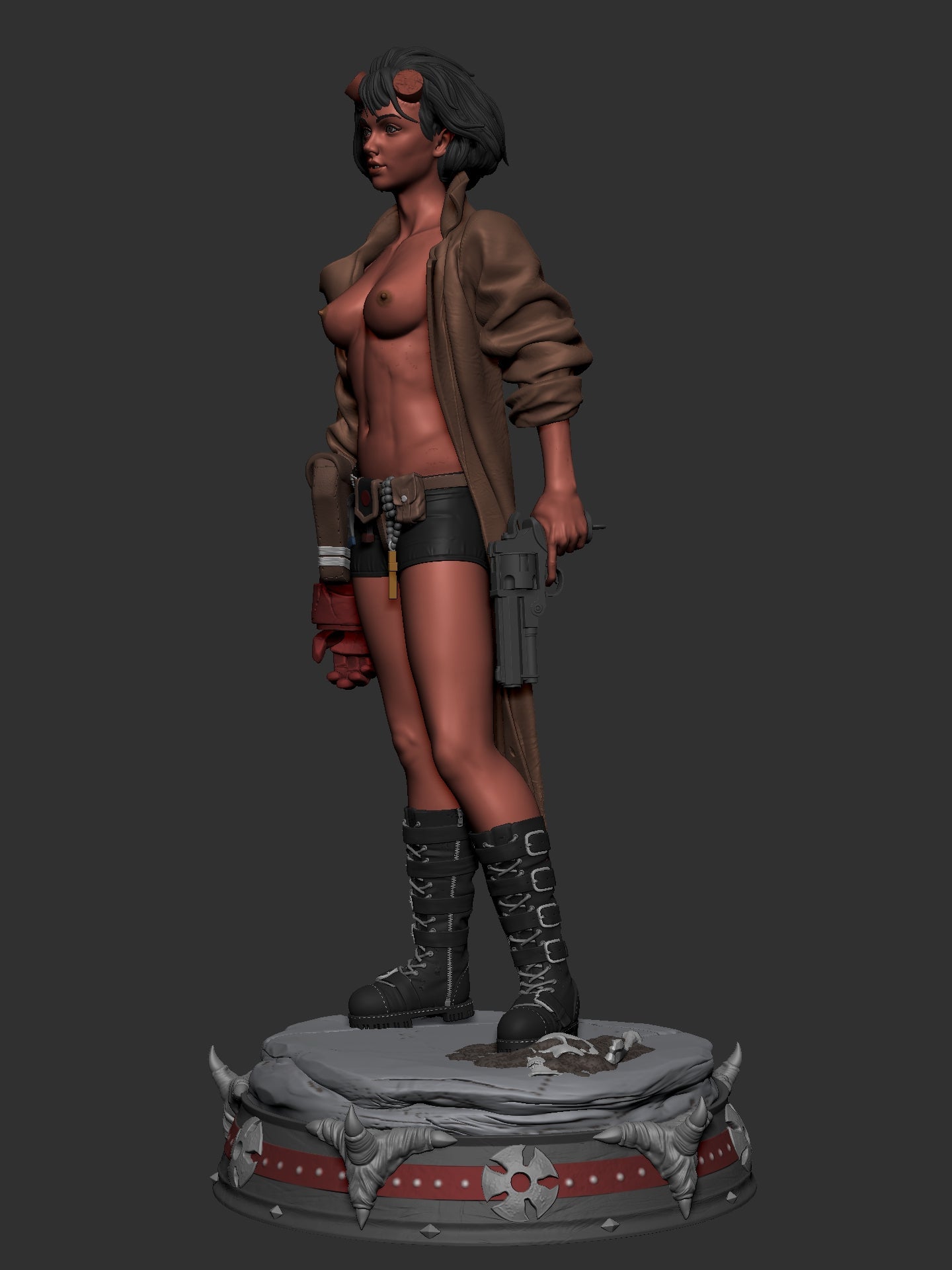 1428 HELLGIRL NSFW - STL 3D Print Files