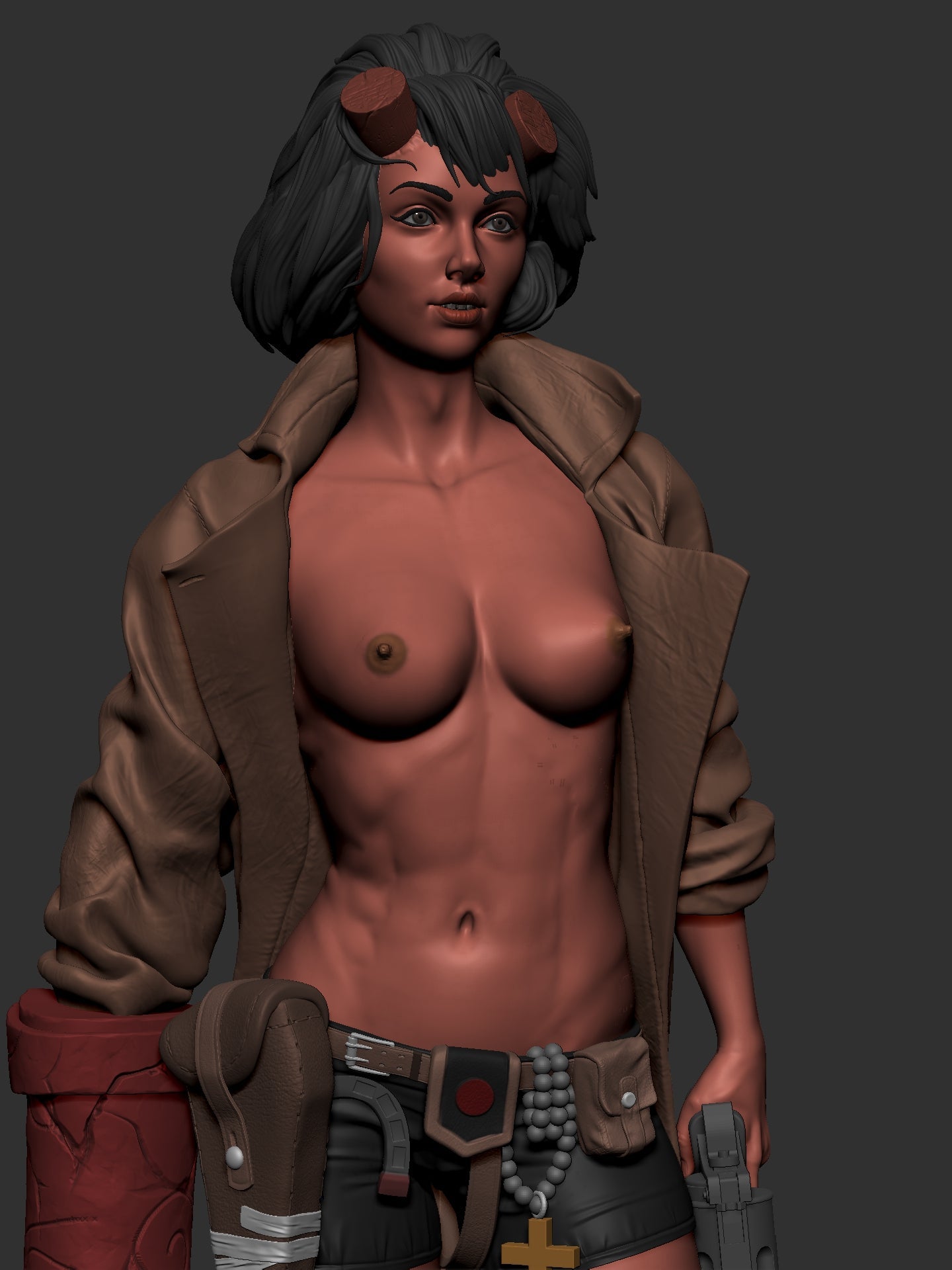 1428 HELLGIRL NSFW - STL 3D Print Files