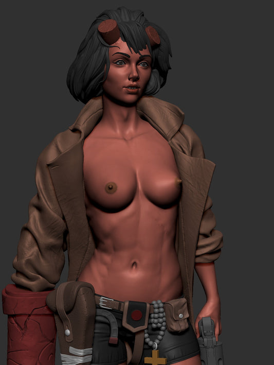 1428 HELLGIRL NSFW - STL 3D Print Files