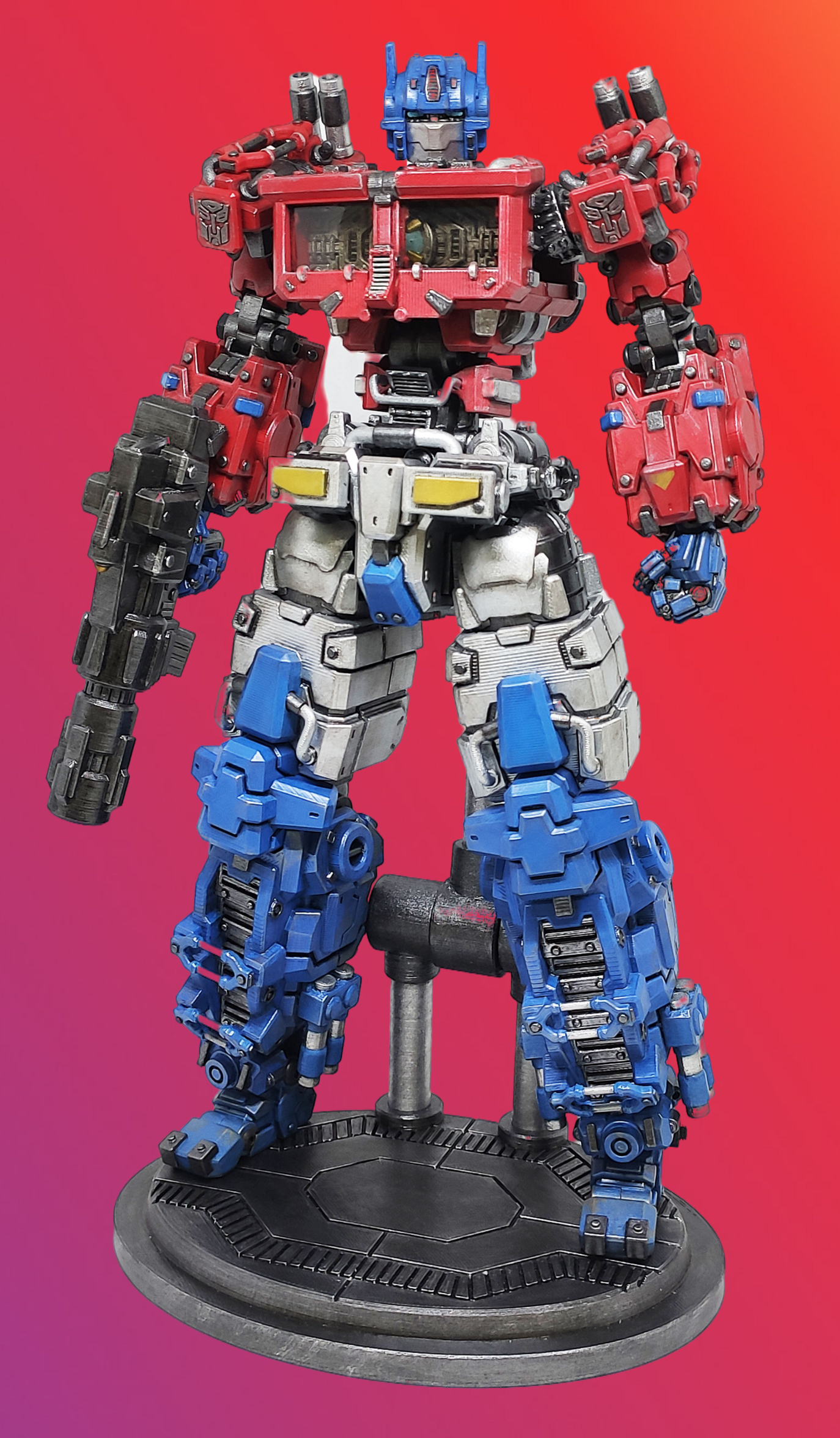 OPTIMUS PRIME MOVEBLE - TRANSFORMER - STL 3D Print Files