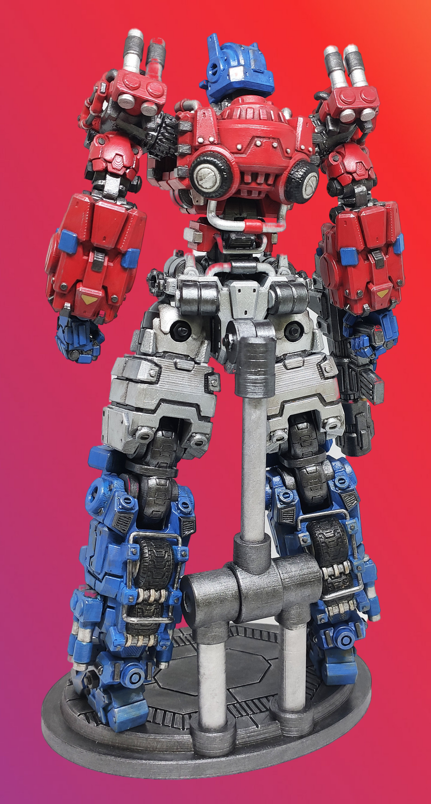 OPTIMUS PRIME MOVEBLE - TRANSFORMER - STL 3D Print Files