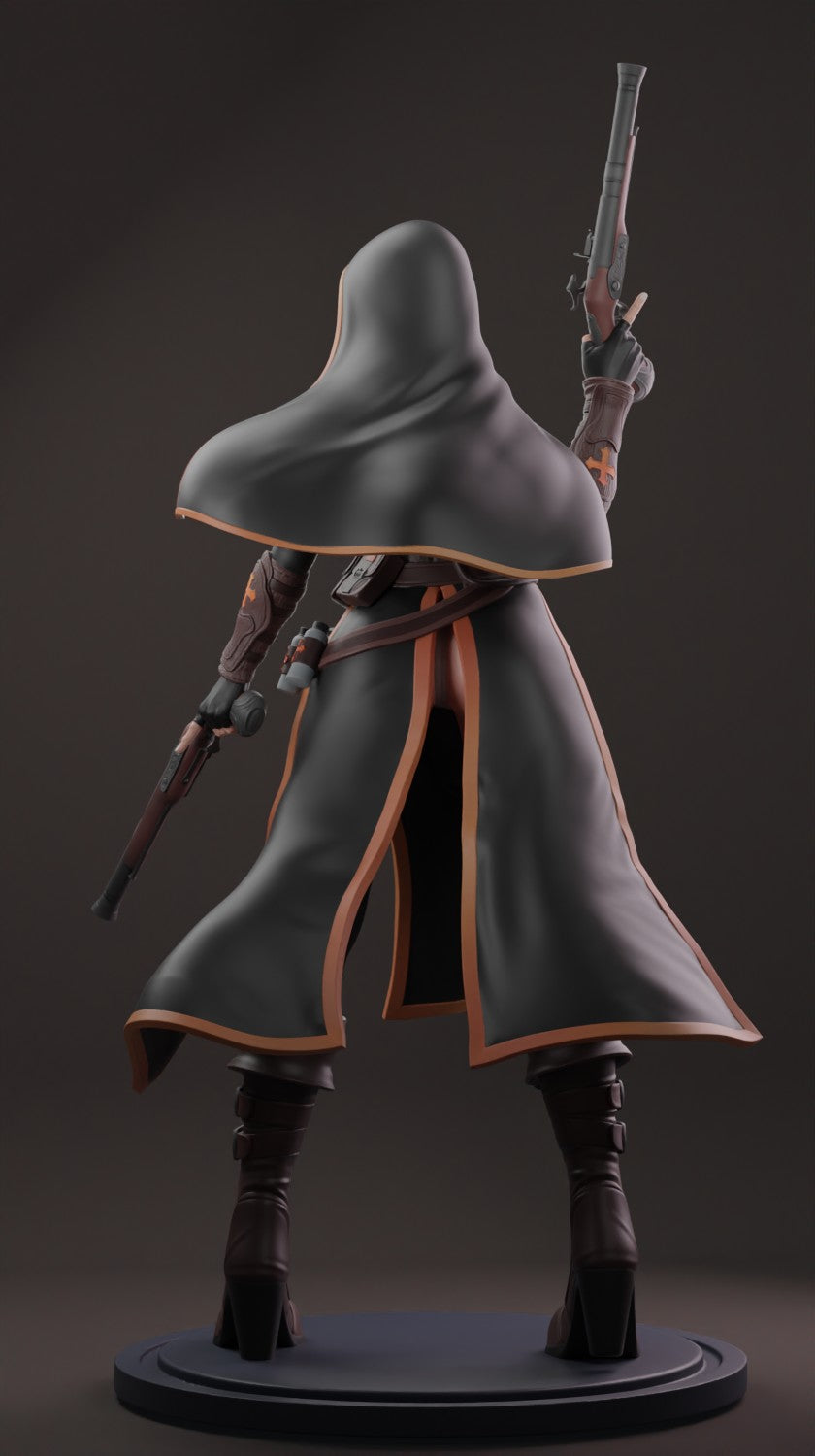Hunter Nun - STL 3D Print Files
