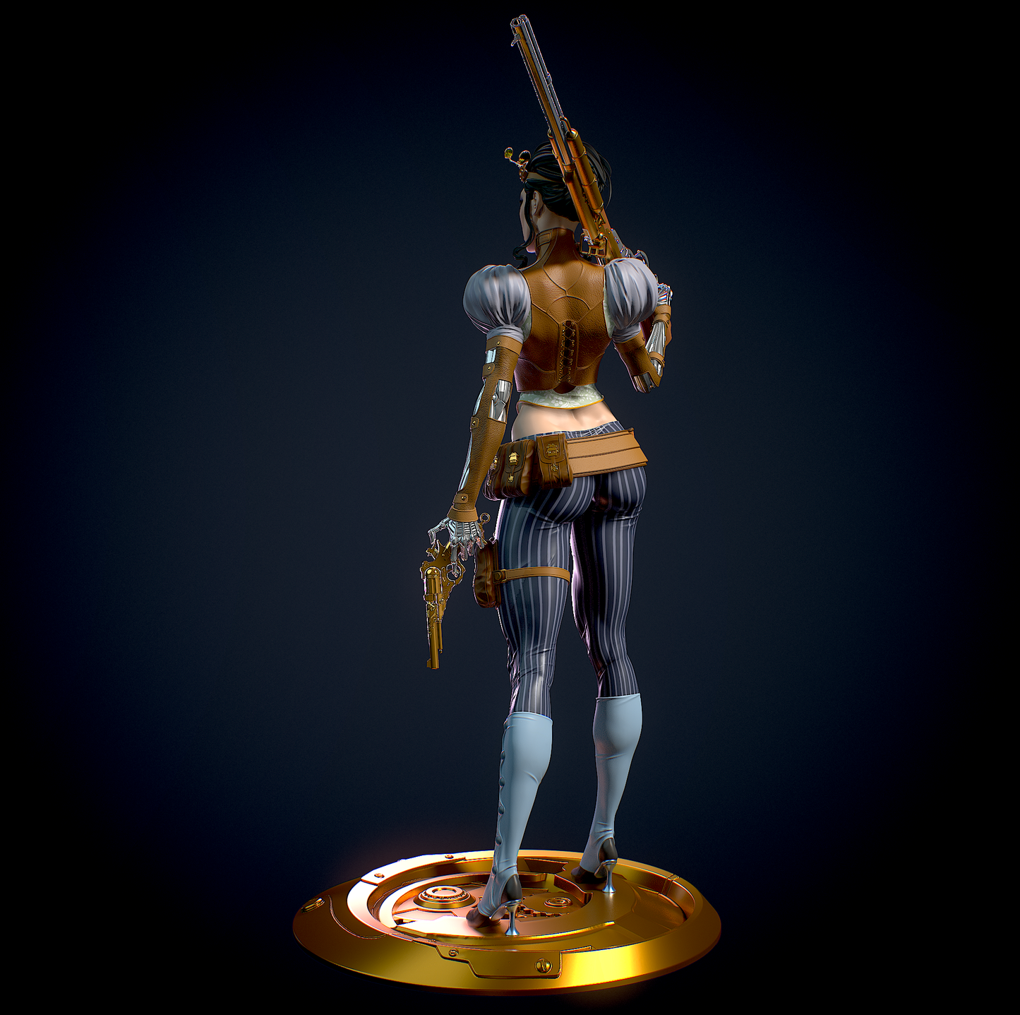 Lady Mechanika NSFW - STL 3D Print Files