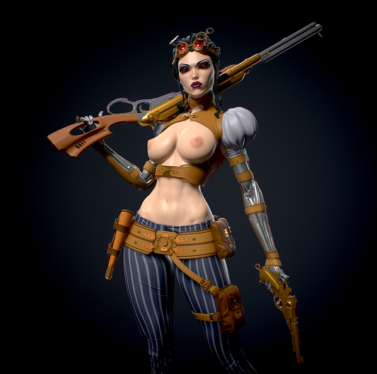 Lady Mechanika NSFW - STL 3D Print Files