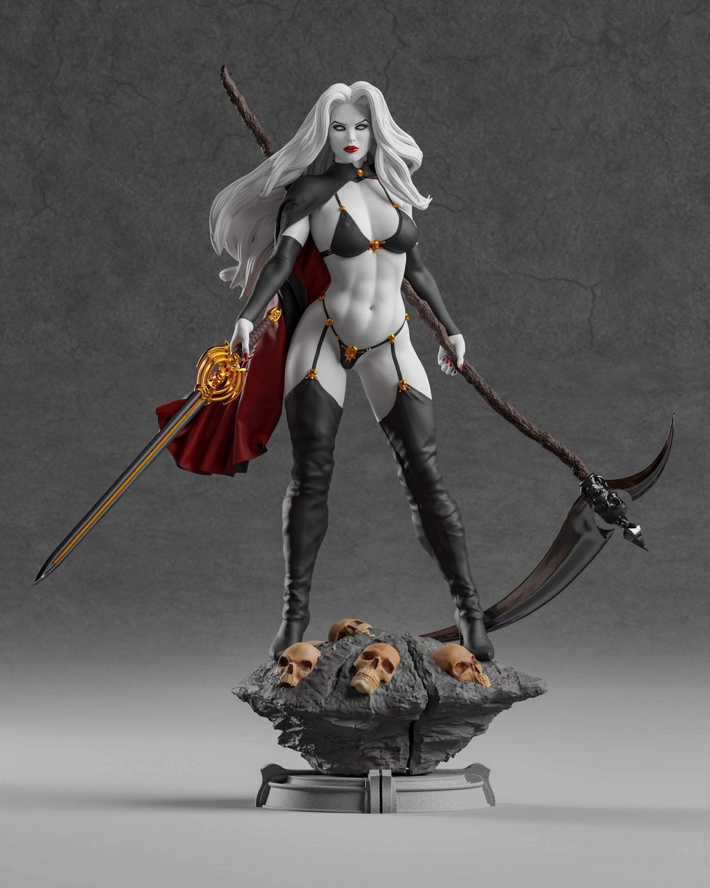 1271 Lady Death NSFW - Marvel Comics - STL 3D Print Files