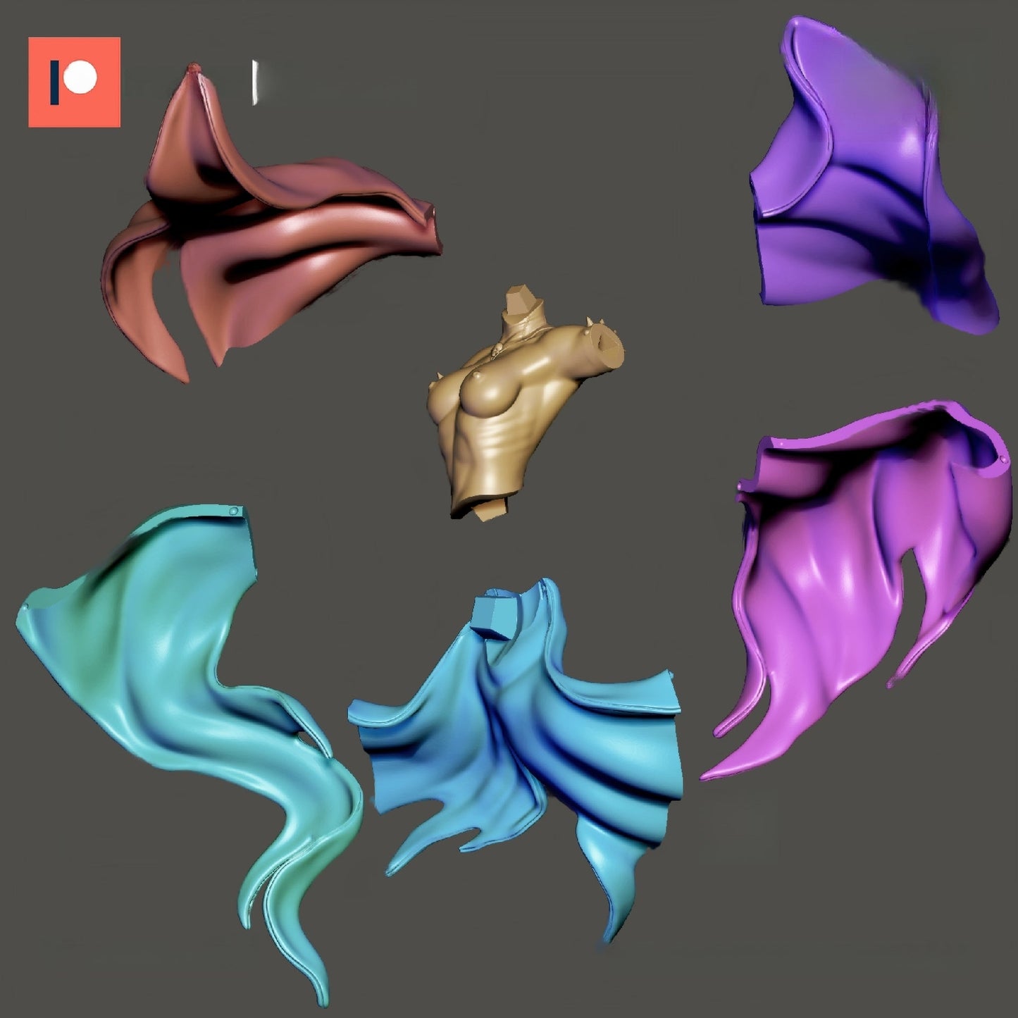 1255 Lady Death NSFW - STL 3D Print Files