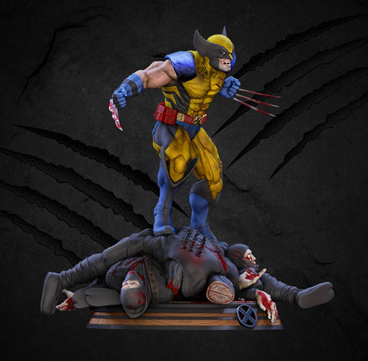 Wolverine - X-men - STL 3D Print Files