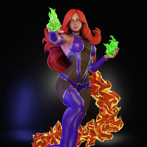 Starfire NSFW - DC Comics - STL 3D Print Files