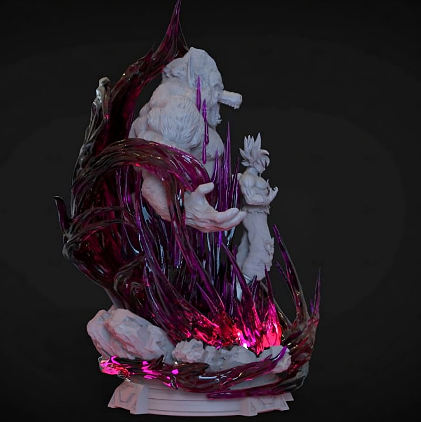 White Ape Goku - Dragon Ball - STL 3D Print Files