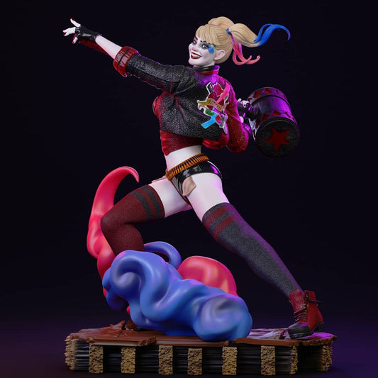 1421 Harley Quinn - DC Comics - STL 3D Print Files