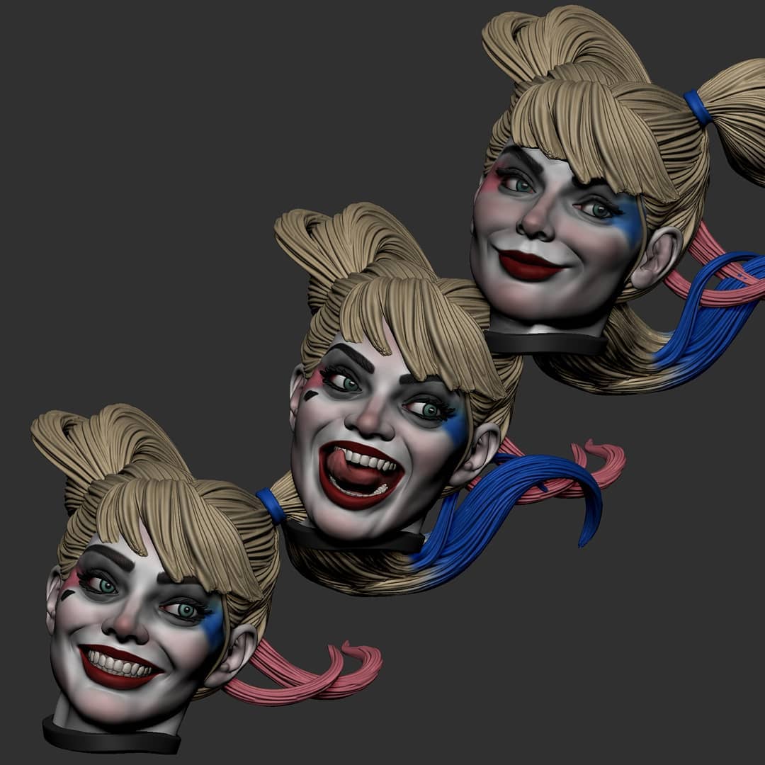 1421 Harley Quinn - DC Comics - STL 3D Print Files