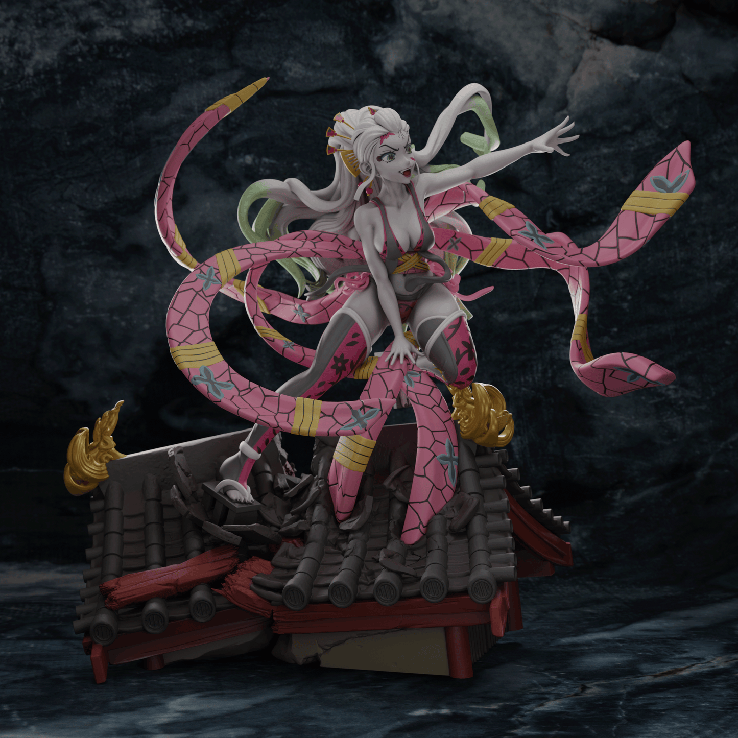 1612 Daki Kimono - Kimetsu no Yaiba - STL 3D Print Files