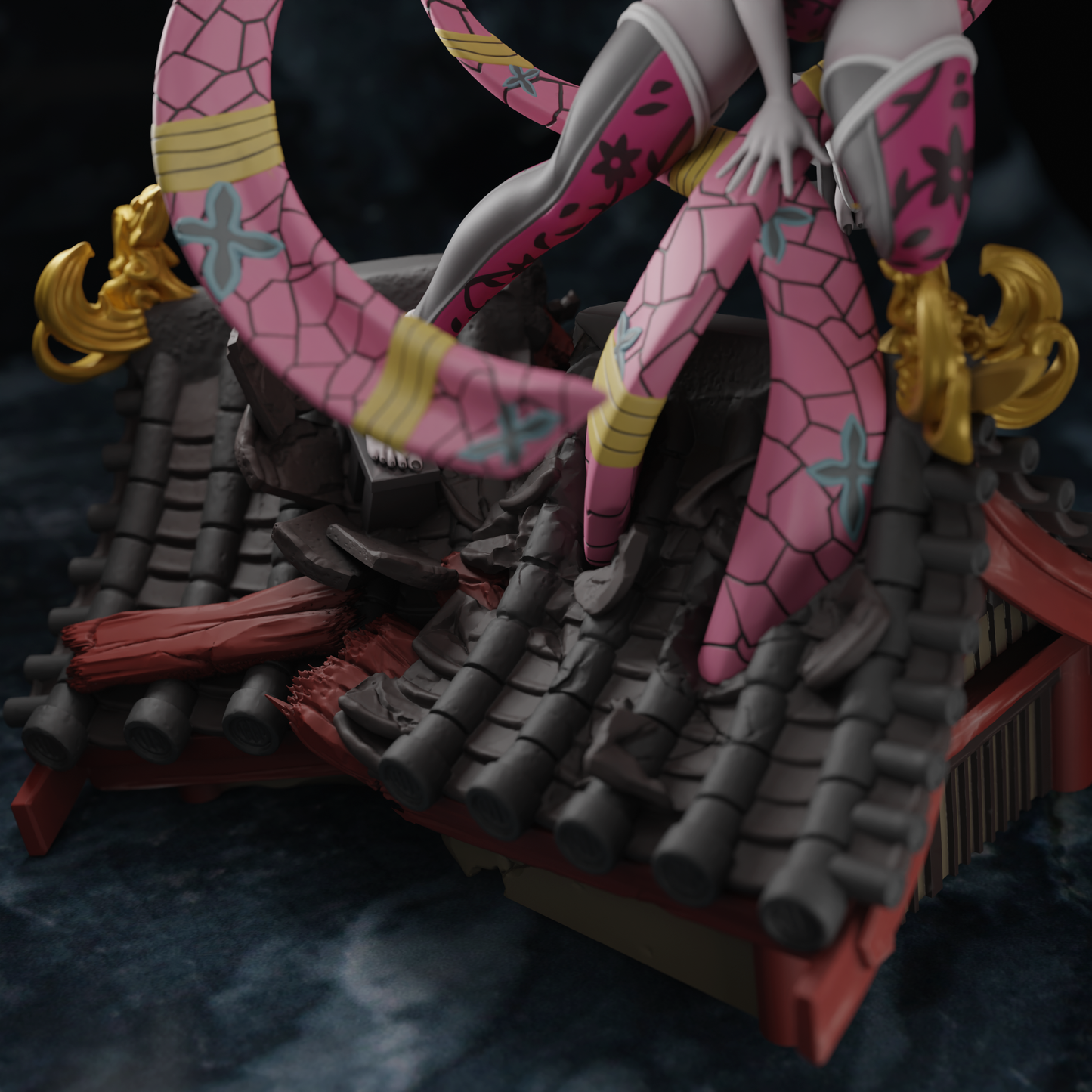 1612 Daki Kimono - Kimetsu no Yaiba - STL 3D Print Files