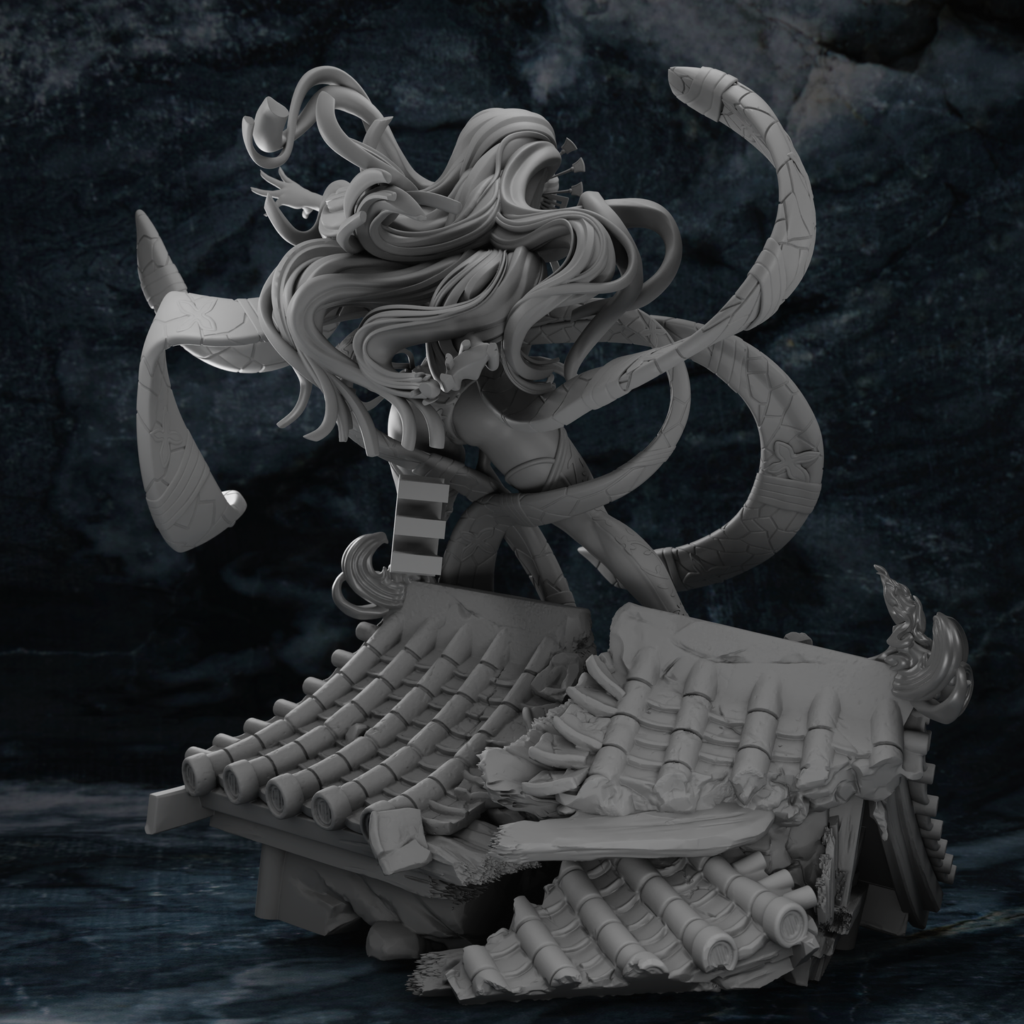 1612 Daki Kimono - Kimetsu no Yaiba - STL 3D Print Files