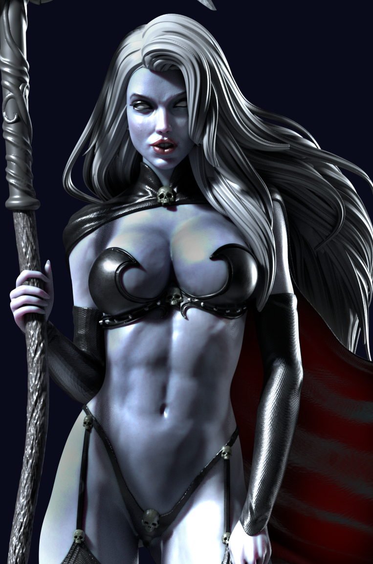 Lady Death NSFW - STL 3D Print Files – My Stl