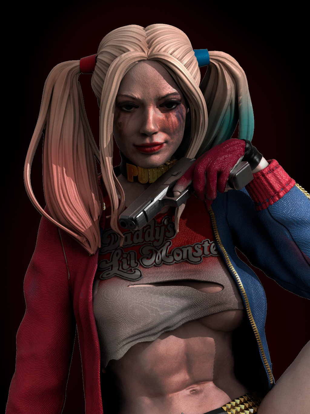 1567 Harley Quinn NSFW - DC Comics - STL 3D Print Files