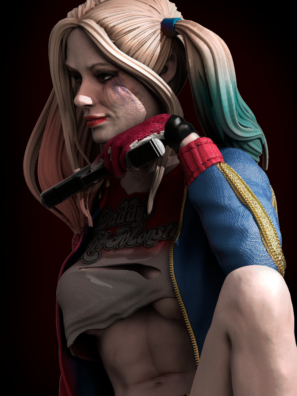 1567 Harley Quinn NSFW - DC Comics - STL 3D Print Files